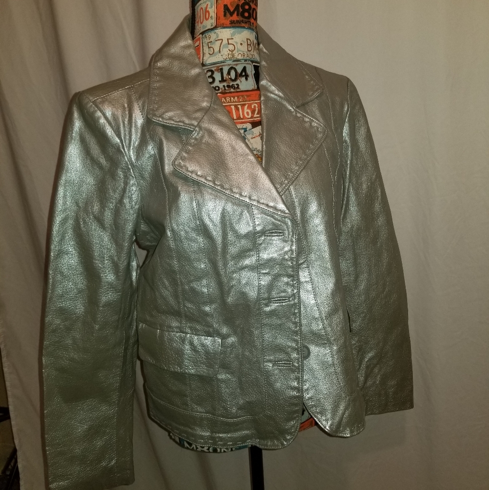 Leather jacket